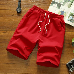 2024 nouveauté personnalisé été hommes Shorts de plage couleur unie hommes décontracté course sport Shorts hommes pantalon droit - Product Image 6