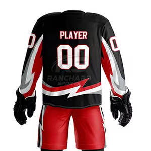 Uniforme de Hockey sobre Hielo para Adultos, Tejido Transpirable, Uniforme de Hockey sobre Hielo Ligero, Materiales Duraderos - Product Image 4