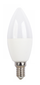 Lámpara vela LED E14 con memoria, CCT 6W, 560lm, 37x105mm. (F-Bright 2601742) - Product Image 2