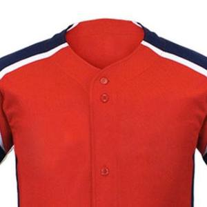 Venta caliente tarifa barata Uniforme de béisbol moda completa medias mangas totalmente personalizado cómodo Uniforme de béisbol con la mejor tela - Product Image 5