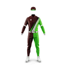 Uniforme de Béisbol para Adultos, Personalizable con Logotipo Propio, Diseño de Marca Privada, Transpirable, Opciones de Tallas Grandes, Técnica de Impresión 100% - Product Image 3
