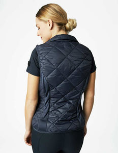 Gilet matelassé formel classique pour le travail de cour et les loisirs équitation bouton de fermeture à point ouvert et poches latérales Gilet respirant - Product Image 5