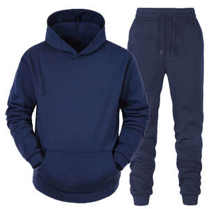 Venta al por mayor de los hombres de alta calidad Slim Jogging Training Wear personalizado chándal con diseño de patrón sólido - Product Image 1