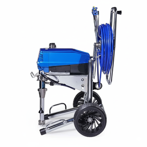 Pistolet de peinture électrique professionnel industriel sans air 3-en-1, haute pression 227 bars, débit 4,67 L/min, buse 1,2 mm, capacité du gobelet non spécifiée - Product Image 2