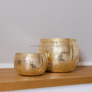 Bougeoir romantique de style européen avec cadre doré pour table à manger de salon, bougeoir de luxe en métal pour la décoration - Product Image 5