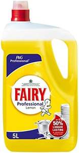 (Paquete de 5 litros) Fairy Professional Jabón Líquido para Lavar Platos Limón 5L - Product Image 4