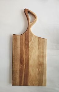 เขียงไม้อะคาเซียทำจากไม้เนื้อแข็งเครื่องครัวปรับแต่งได้ - Product Image 4