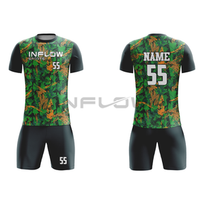 Tenues de football pour jeunes, ensembles de maillots d'entraînement à découpe automatisée avec nom d'équipe, service OEM, uniformes de football personnalisables pour hommes - Product Image 4