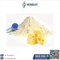 Poudre de Cheddar Séchée par Pulvérisation 100% Naturelle de Qualité Supérieure, Saveur Délicieuse, Emballage en Vrac, Sachet Polybag, Fabriqué par Herbojit, Durée de Conservation 12 Mois