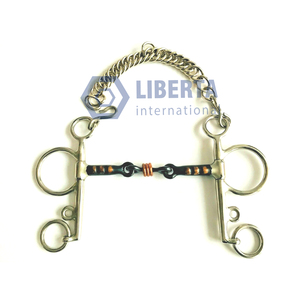 Vente chaude mèches d'équitation en acier inoxydable mèches de bouche de cheval équitation équipement équestre équin vétérinaire - Product Image 4