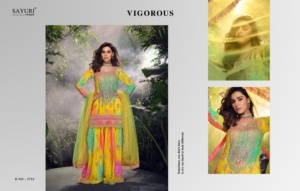 Chinon de bonne qualité avec broderie séquentielle Salwar costume femme fabricant de mode au taux le plus bas - Product Image 4