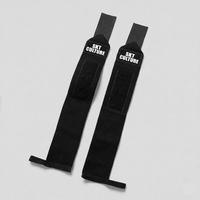 Attelle de poignet Crossfit pour haltérophilie, personnalisée, 18 pouces, en nylon élastique robuste et coton, pour la musculation et le soutien protecteur de la paume