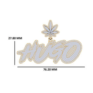 จี้เพชรมอยส์ซอไนต์เรืองแสงเก๋ไก๋คุณภาพสูงจี้เสน่ห์ทอง10K ทรงกลมแวววาว VVS2ของขวัญเครื่องประดับชั้นดีสำหรับผู้หญิง - Product Image 5