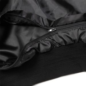 Chaqueta Bomber de satén personalizada transpirable: tela de alta calidad perfecta para ropa informal y ocasiones especiales - Product Image 4
