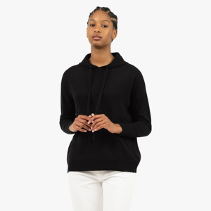 LAutumn Logo personnalisé pour femmes Pull solide avec cordon de serrage Poche kangourou sur le devant Sweat à capuche d'hiver 100% coton - Product Image 1