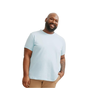 เสื้อยืดไมโครไฟเบอร์สำหรับผู้ชายเสื้อยืดคอกลมแขนสั้นคอกลมแขนสั้นสีตามสั่งมีตัวเลือกขนาด - Product Image 1