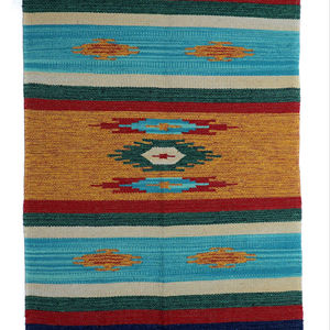 Tapis en coton fait main de haute qualité avec un design personnalisé pour la maison et les voyages - Product Image 1