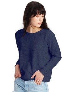 Sudadera de mujer Cuello redondo Eco Smart Reciclado Mezcla de algodón Fleece sudaderas con capucha para mujer/sudadera para mujer - Product Image 1