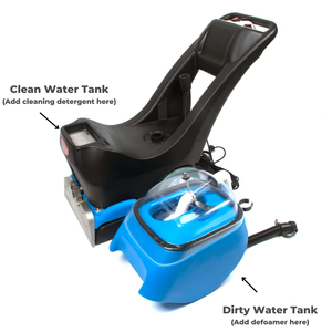 Pulitore per Tappeti Commerciale Sm350, Larghezza 13,8 Pollici, 160 Psi, Serbatoio da 10,5 Galloni, Cavo da 49 Piedi, Motore Aspirante da 1,5 Hp - Product Image 3