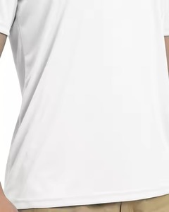 เสื้อยืดคอกลมแขนสั้น UPF50โพลีเอสเตอร์น้ำหนักเบาฤดูร้อน + แห้งเร็วเสื้อยืดกีฬาเปล่า - Product Image 4