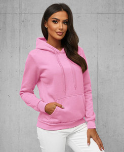 Sweat-shirt décontracté ample à poche pour femmes, vêtements de sport pour femmes, vente en gros, sur mesure, chaud - Product Image 3