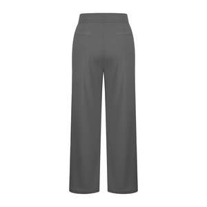 Mid Waisted Flare <b>Leggings</b> for Women Solid Breathable Lightweight Yoga Pants with Elastic Waist Multiple <b>Pockets</b> Spandex/Nylon - Product Image 3