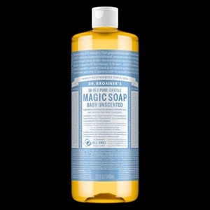 Dr. Bronner's Magic <b>Soap</b>-Lavender-Pure-<b>Castile</b> Bar <b>Soap</b>-32 Fl oz Brighten & Moisturizing for Face Body & Hand Wash - Product Image 3