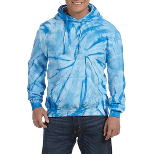 Pakistan fabricant 360gsm coton cravate teinture pull à capuche sweat en relief lourd polaire personnalisé surdimensionné à capuche automne - Product Image 5