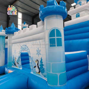 Castillo Inflable Comercial con Tobogán y Piscina <span class=keywords><strong>Splash</strong></span>, Bouncer Tobogán Agua para Eventos Infantiles - Product Image 4