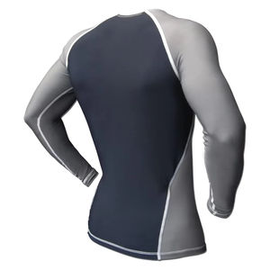 Protector de erupción de manga larga de poliéster de color personalizado para hombres adultos Jiu Jitsu & MMA Guardian - Product Image 2