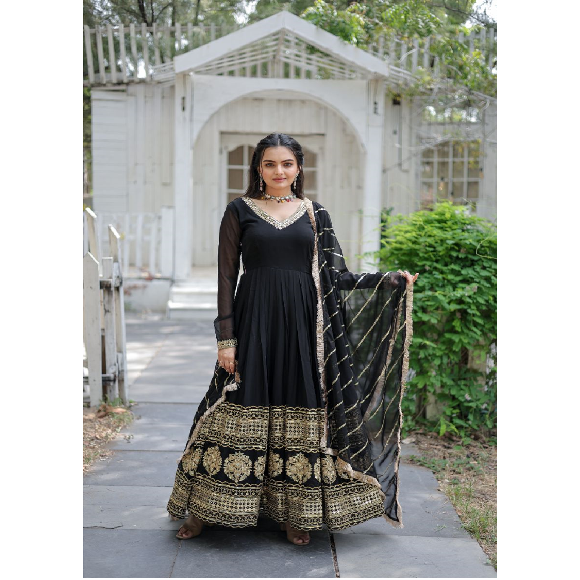Yellow Anarkali Suit Stylish Salwar Kameez Design