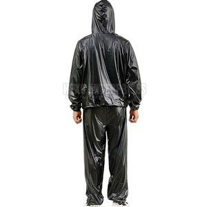 Pakistan Manufacture Solid Color <b>Men's</b> Oversized <b>Sauna</b> <b>Suit</b> with Customized Logo for Home Use - Product Image 3