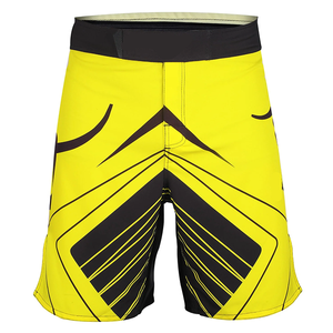 Pantalones cortos de MMA de ajuste personalizado con mezcla de Spandex, ideales para entrenamiento y equipo de lucha, personalización de logotipo y tamaño disponible - Product Image 5