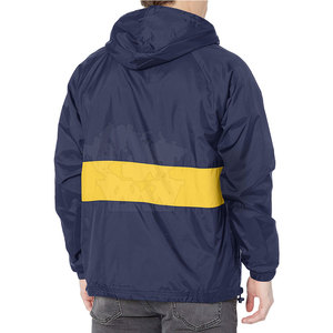 Online Top Selling Oversized Custom Made <b>Men</b> Hooded Waterproof Eco-Friendly High Street Style Sports <b>Jacket</b> Latest Design Cheap - Product Image 4