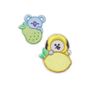 Écusson de broderie personnalisé Écussons de logo de conception personnalisée en gros prix d'usine Écussons de broderie à repasser - Product Image 5