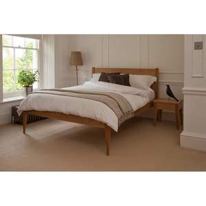 Marco de cama minimalista artesanal-Madera de Indonesia - Product Image 2