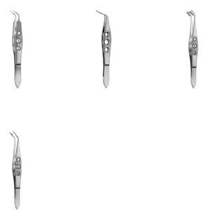 Pinzas Plegables McDonald de 10.5 cm, Pinzas Plegables para Lentes de 10.5 cm, Fabricadas en Acero Inoxidable, Pinzas de Sujeción y Plegado Livernois - Product Image 1