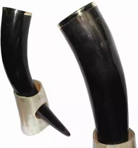 Handcrafted Eco-Friendly Customized Drinking <b>Horn</b> Natural Carved <b>Buffalo</b> <b>Horn</b> Inspired by Viking Artifacts - Product Image 2