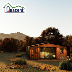 Quacent Luxury House Contemporary Design Tiny House For Resort Rural Area Villa Prefabricated Home Prefab House Fast Install