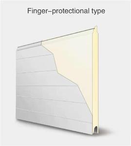 باب كراج أوتوماتيكي رخيصة لوحة واحدة ورقة لوحة باب المرآب - Product Image 2