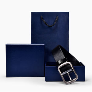 Ceintures en cuir de vache pour hommes avec logo personnalisé, boucle en acier - Respirantes et imperméables, vente en gros OEM/ODM - Product Image 6