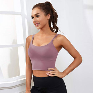 Women custom sports bra for yoga and fitness breathable stretch fit oem gym <b>top</b> for private label branding bulk apparel orders - Product Image 2