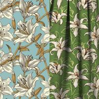 Tissu en coton imprimé personnalisé OEM & ODM, tissu imprimé floral de haute qualité, populaire pour la couture
