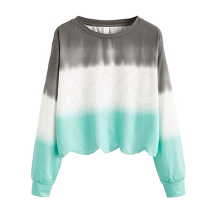 Bas prix meilleure vente manches longues sweats pour femmes col rond pull surdimensionné sweat-shirt pour femme - Product Image 1