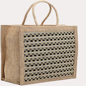 Producto de Venta caliente de alta calidad logotipo personalizado yute bolsa de compras bolsa de lona de algodón artículo personalizado estilo patrón carta promoción IND - Product Image 3