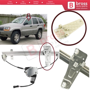 คลิปซ่อมตัวควบคุมกระจกหน้าต่าง BWR5428 ด้านหน้าซ้าย 55076467AB สำหรับ MK2 WJ WG - Product Image 5