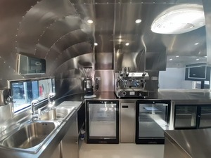 Özelleştirilmiş paslanmaz çelik Fast Food römork yeni tasarım sepeti - Product Image 3