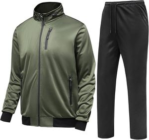 Latest Design Sports Wears Full Zip Tracksuits Set <b>for</b> Men Factory Made Light <b>Weight</b> Tracksuits <b>for</b> <b>Sale</b> - Product Image 3