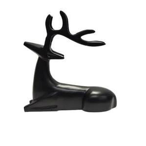 Sculpture de yoga tendance en aluminium et marbre, figurine sur base en marbre, finition antique, design Art Déco pour la maison, le bureau et les mariages - Product Image 2