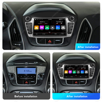 Autoradio multimédia Android MEKEDE avec GPS et Car-play pour Hyundai Tucson 2LM IX35 2009-2015 (7 pouces)